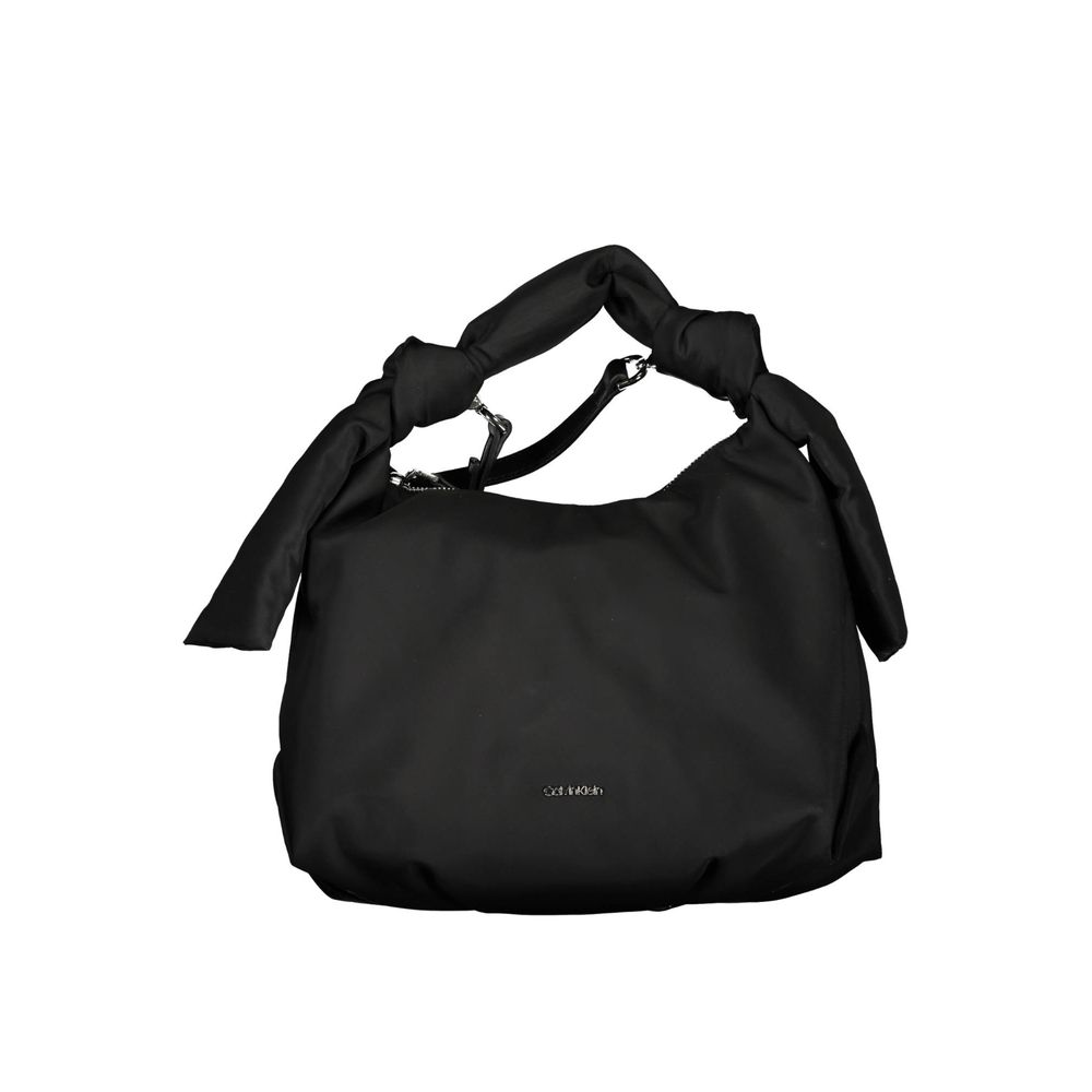 Calvin Klein Schwarze Polyester-Handtasche