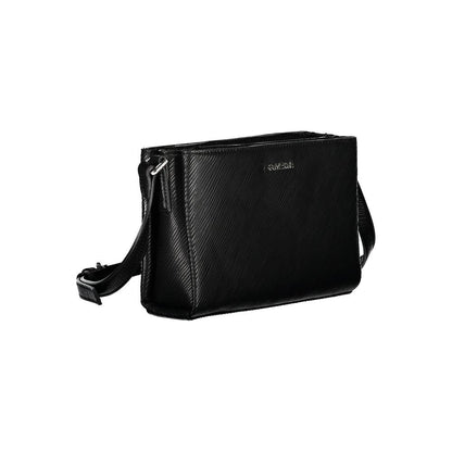 Calvin Klein Schwarze Polyester-Handtasche