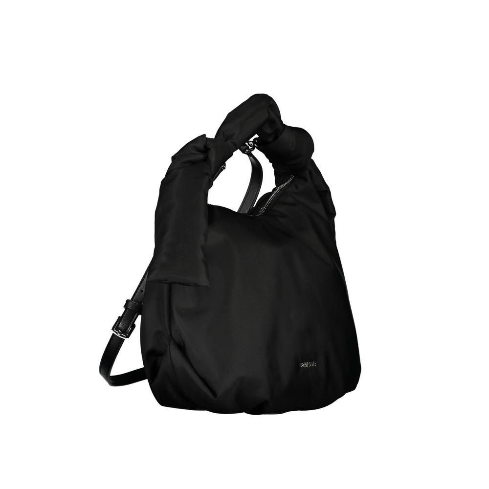 Calvin Klein Schwarze Polyester-Handtasche