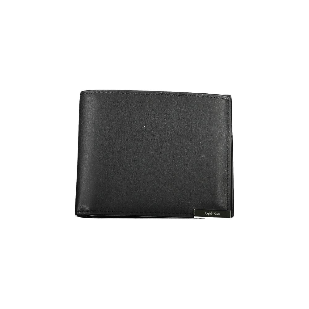 Calvin Klein – Schwarze Polyethylen-Geldbörse