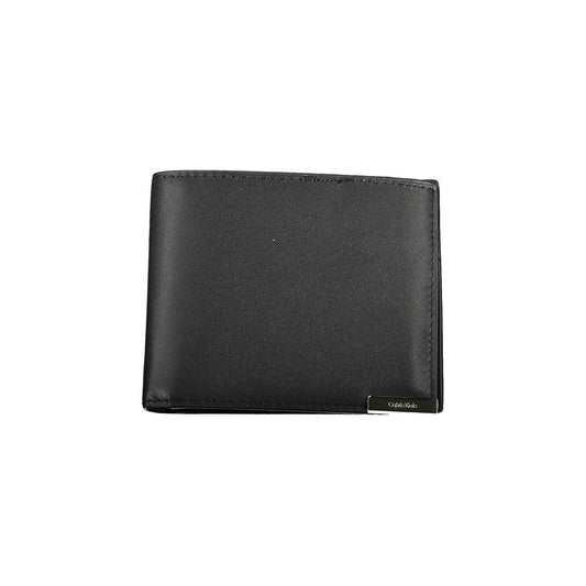 Calvin Klein – Schwarze Polyethylen-Geldbörse