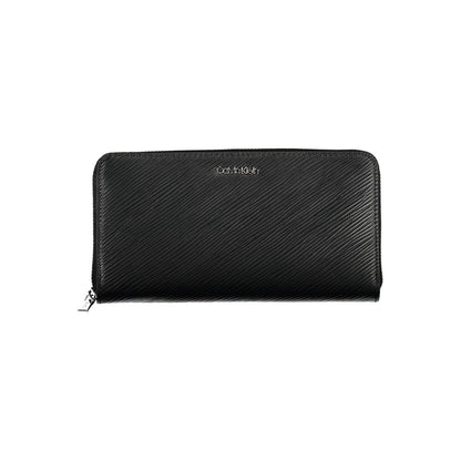 Calvin Klein – Schwarze Polyethylen-Geldbörse