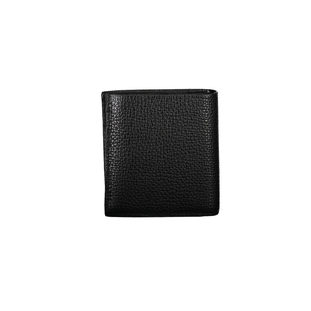 Calvin Klein Schwarze Lederbrieftasche