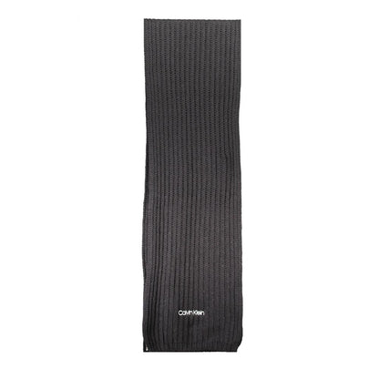 Calvin Klein – Schwarzer Baumwollschal