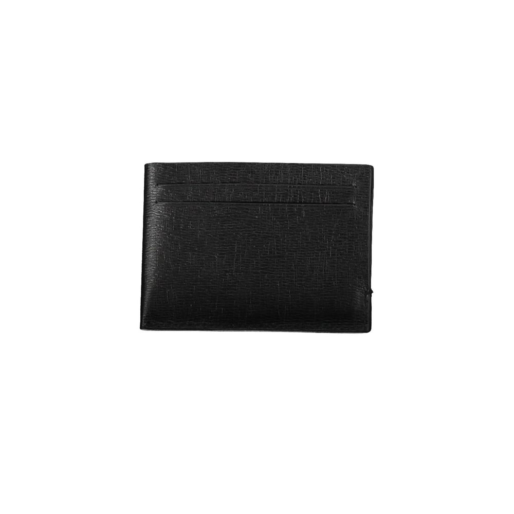 Calvin Klein Schwarze Lederbrieftasche