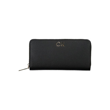 Calvin Klein Schwarze Polyester-Geldbörse