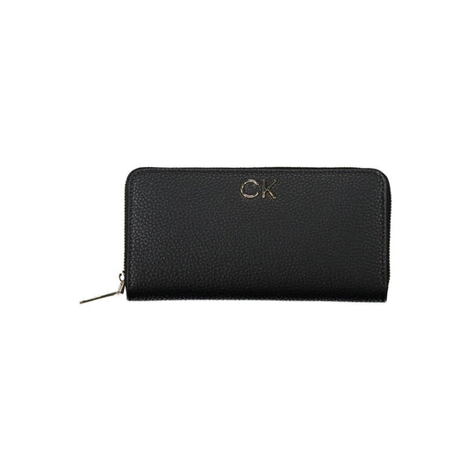 Calvin Klein Schwarze Polyester-Geldbörse