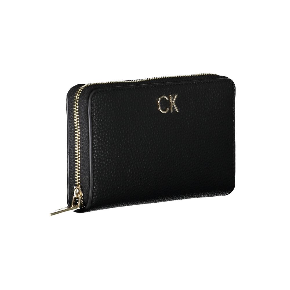 Calvin Klein Schwarze Polyester-Geldbörse