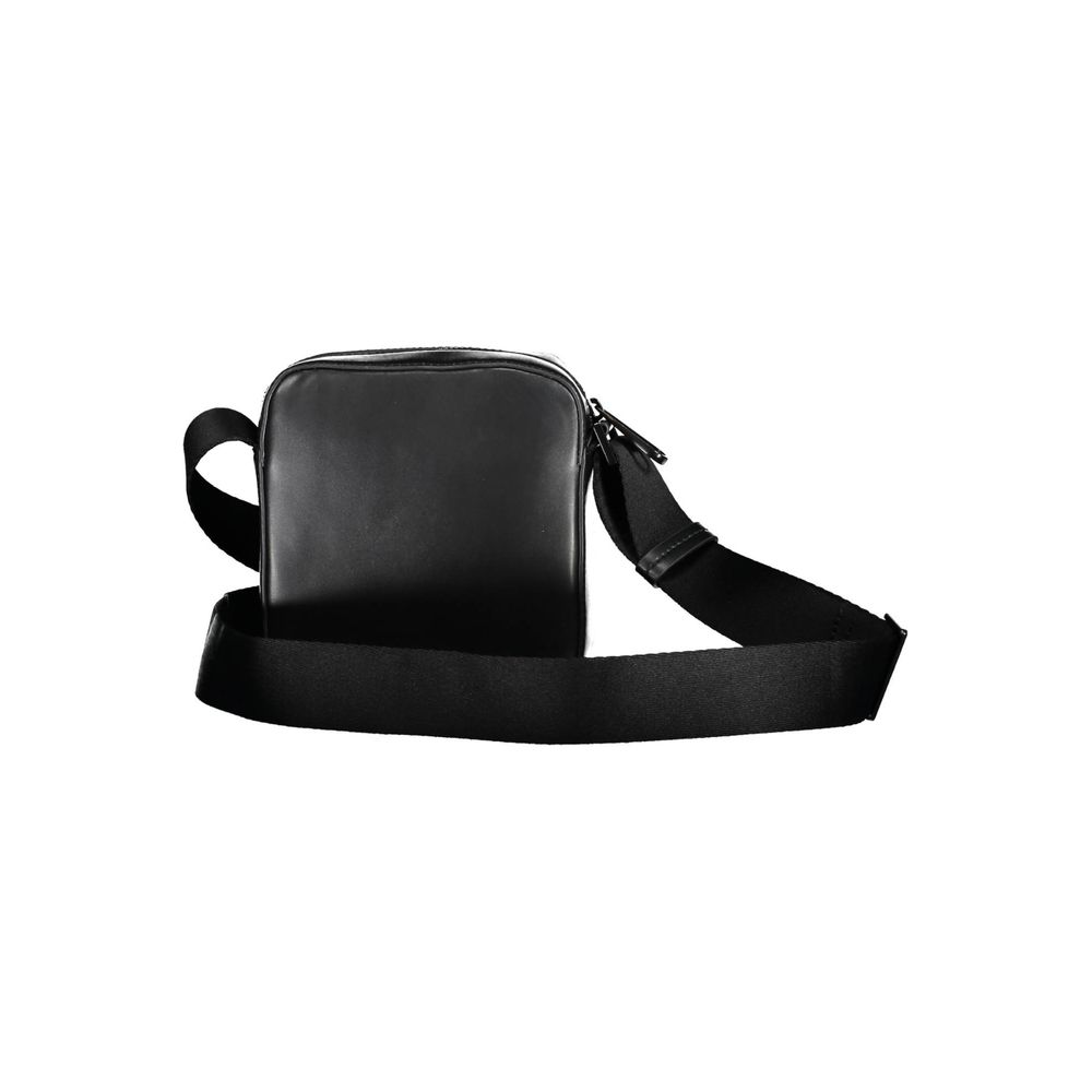 Calvin Klein – Schwarze Polyester-Umhängetasche