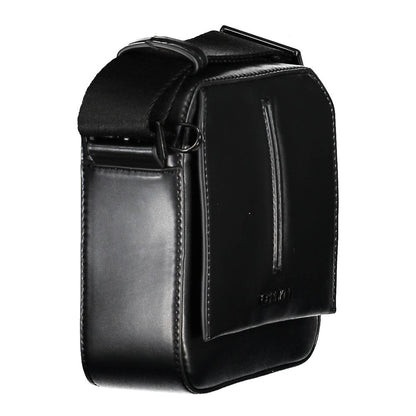 Calvin Klein – Schwarze Polyester-Umhängetasche