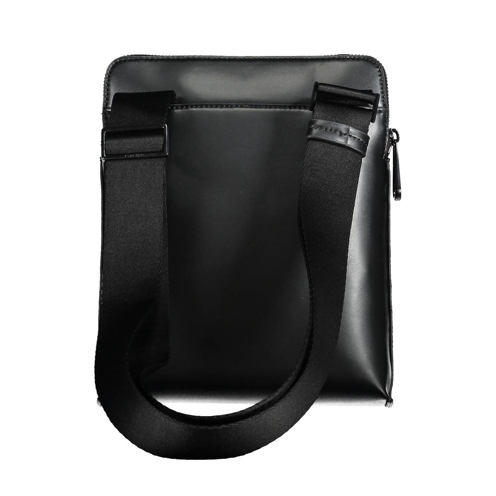 Calvin Klein – Schwarze Polyester-Umhängetasche