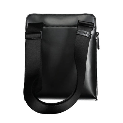 Calvin Klein – Schwarze Polyester-Umhängetasche