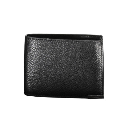 Calvin Klein Schwarze Lederbrieftasche