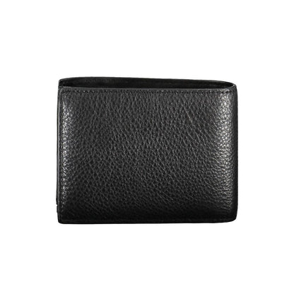 Calvin Klein Schwarze Lederbrieftasche
