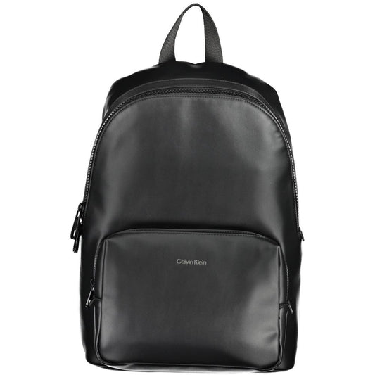 Calvin Klein – Schwarzer Polyester-Rucksack