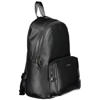 Calvin Klein – Schwarzer Polyester-Rucksack