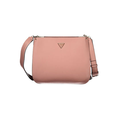 Guess Jeans – Handtasche aus Polyethylen in Rosa