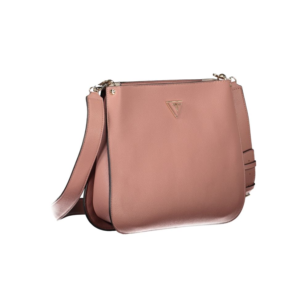 Guess Jeans – Handtasche aus Polyethylen in Rosa