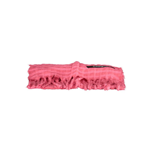 Desigual Rosa Polyesterschal