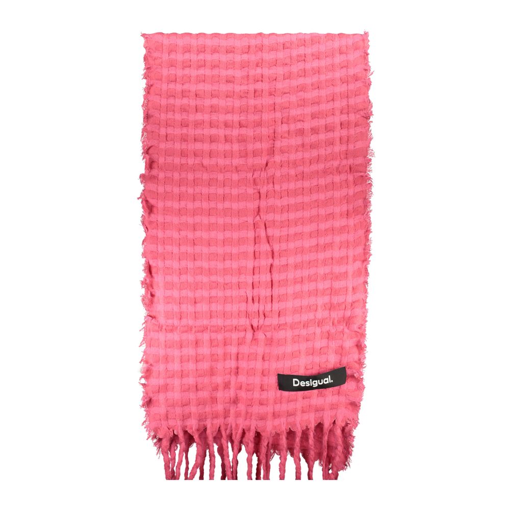 Desigual Rosa Polyesterschal