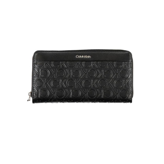 Calvin Klein Schwarze Polyester-Geldbörse