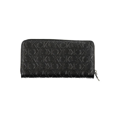 Calvin Klein Schwarze Polyester-Geldbörse