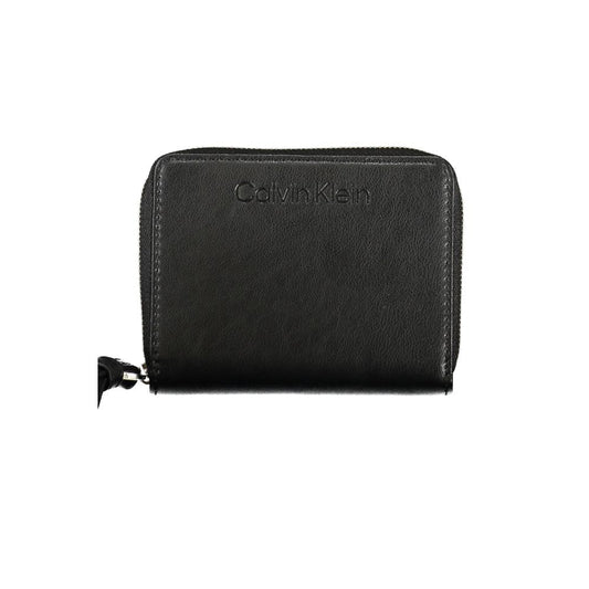 Calvin Klein Schwarze Polyester-Geldbörse