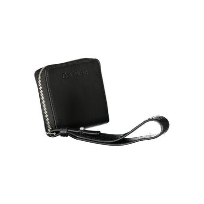 Calvin Klein Schwarze Polyester-Geldbörse