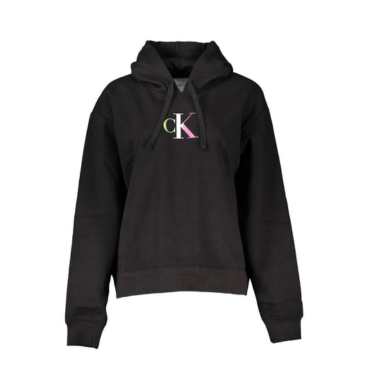 Calvin Klein – Schwarzer Baumwollpullover