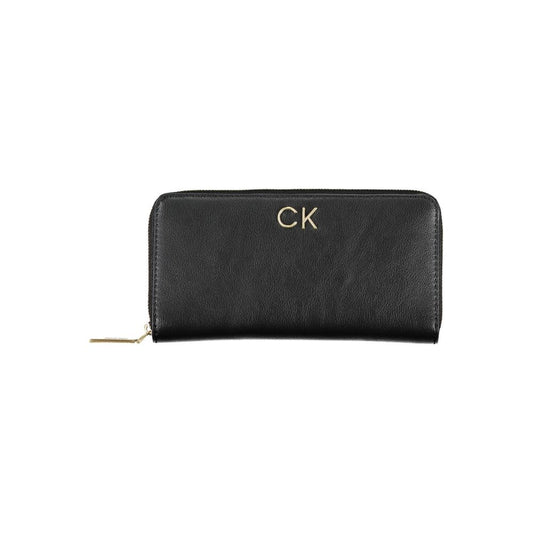 Calvin Klein Schwarze Polyester-Geldbörse