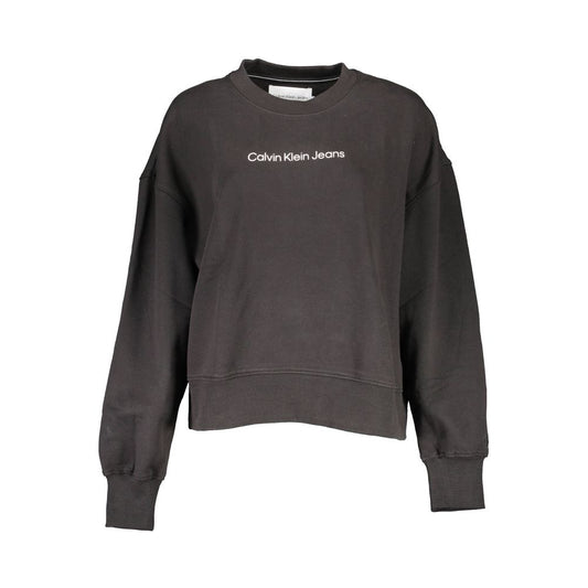 Calvin Klein – Schwarzer Baumwollpullover