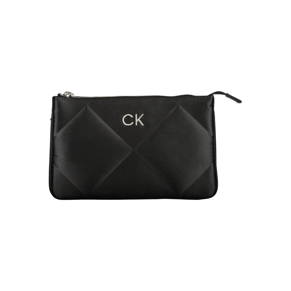 Calvin Klein Schwarze Polyester-Handtasche