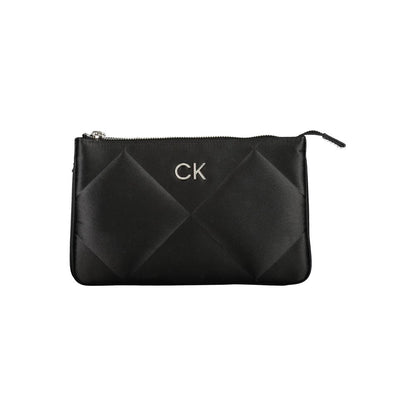 Calvin Klein Schwarze Polyester-Handtasche