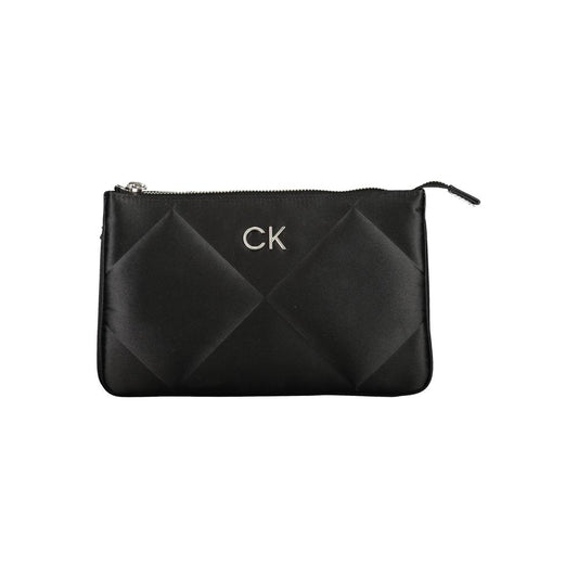 Calvin Klein Schwarze Polyester-Handtasche