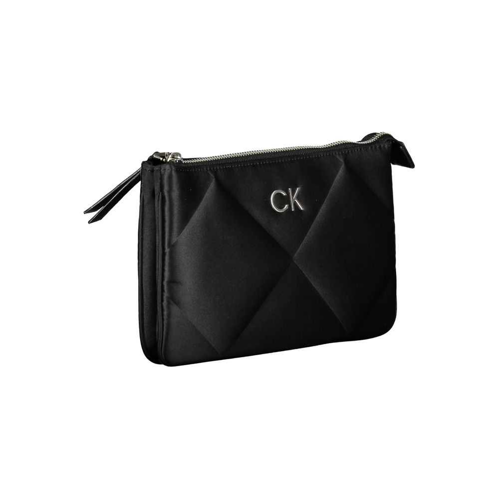 Calvin Klein Schwarze Polyester-Handtasche