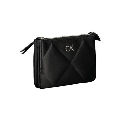 Calvin Klein Schwarze Polyester-Handtasche