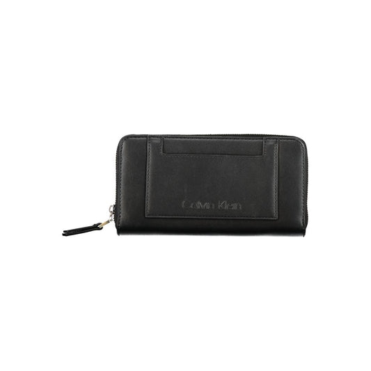 Calvin Klein Schwarze Polyester-Geldbörse
