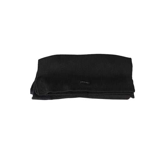 Calvin Klein – Schwarzer Baumwollschal