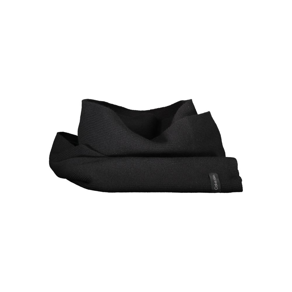 Calvin Klein – Schwarzer Baumwollschal