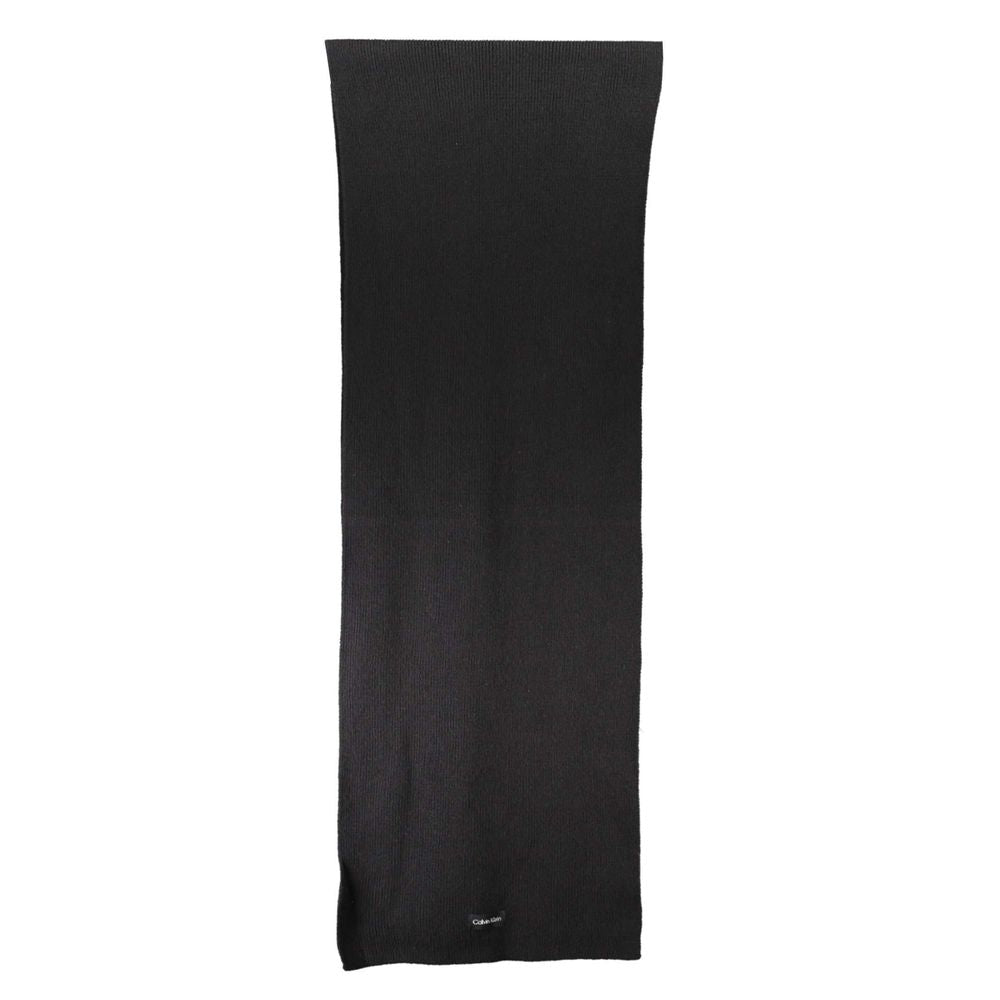 Calvin Klein – Schwarzer Baumwollschal