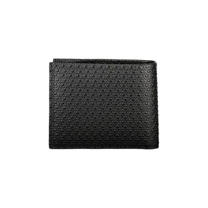 Calvin Klein Schwarze Lederbrieftasche