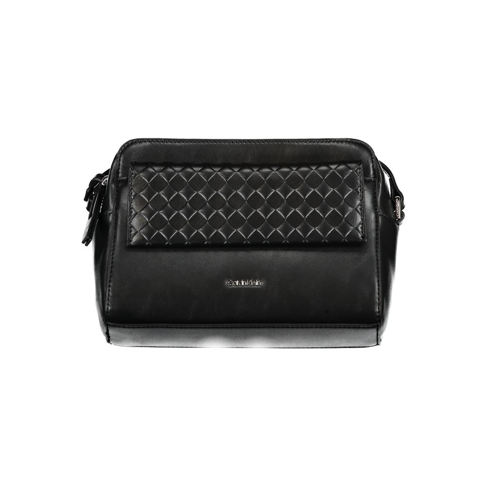 Calvin Klein Schwarze Polyester-Handtasche