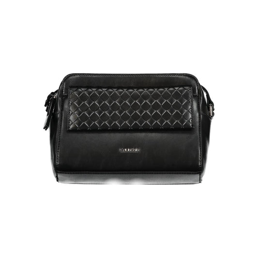 Calvin Klein Schwarze Polyester-Handtasche