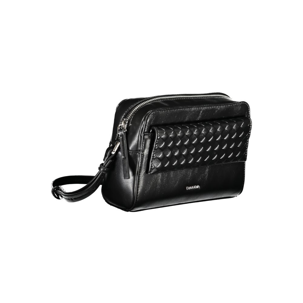 Calvin Klein Schwarze Polyester-Handtasche