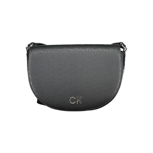 Calvin Klein – Schwarze Handtasche aus Polyethylen