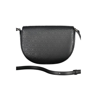 Calvin Klein – Schwarze Handtasche aus Polyethylen