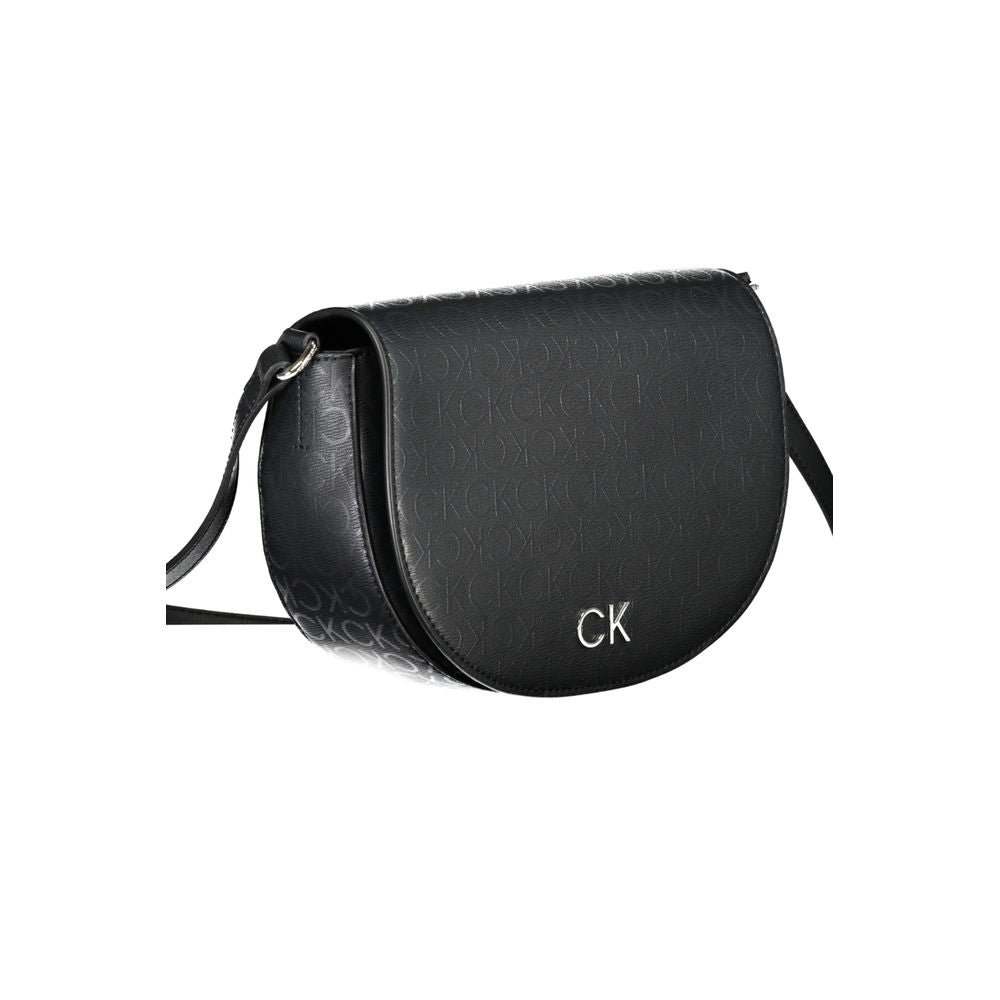 Calvin Klein – Schwarze Handtasche aus Polyethylen