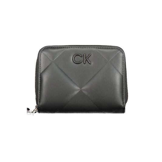Calvin Klein Schwarze Polyester-Geldbörse