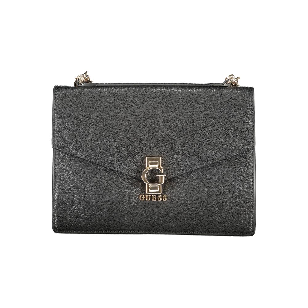 Guess Jeans – Schwarze Polyethylen-Handtasche