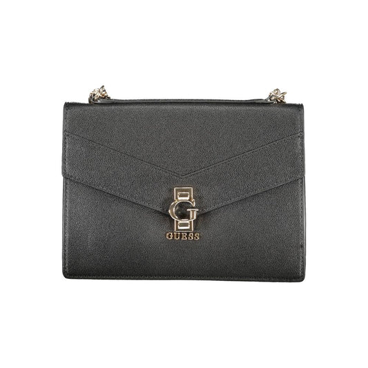 Guess Jeans – Schwarze Polyethylen-Handtasche